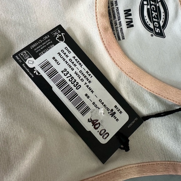 NEW Dickies Running Wild horses tank top - Picture 5 of 6